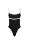 LILO ONE PIECE - BLACK/WHITE