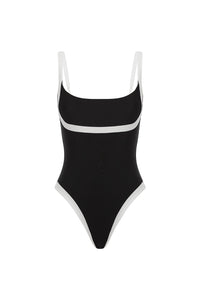 LILO ONE PIECE - BLACK/WHITE