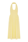 LIMONI MIDI DRESS - LEMON