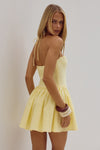 LIMONI MINI DRESS - LEMON