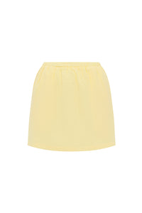 LIMONI MINI SKIRT - LEMON