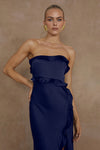 LORENA MAXI DRESS - NAVY