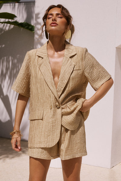 LOTUS SHIRT - SAND