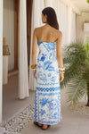 LOUELLA MAXI DRESS - ASTLEY BLUE