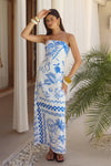 LOUELLA MAXI DRESS - ASTLEY BLUE