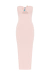 LUNA MIDI DRESS - MUSK
