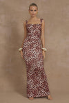 VIVIAN MAXI DRESS - LEOPARD PRINT