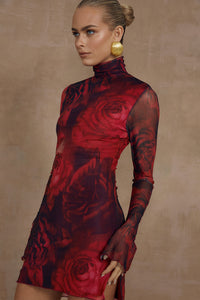 JORDI MINI DRESS - GIOVANA PRINT
