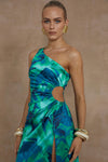 BARZILIO DRESS - CALISTA GREEN
