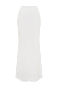 MADELENA MAXI SKIRT - WHITE