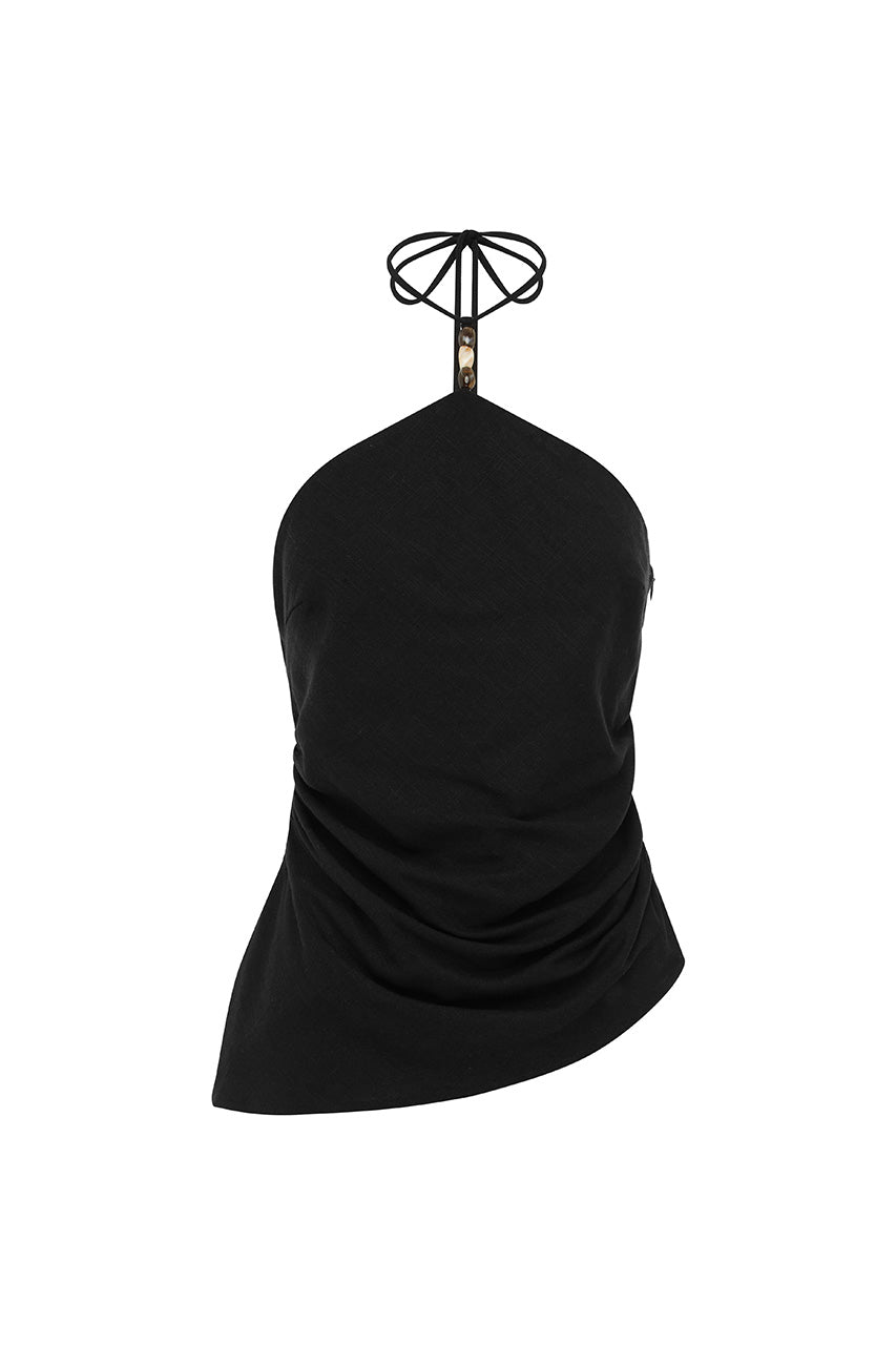 MADELENA TOP - BLACK