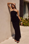 MADELENA MAXI SKIRT - BLACK