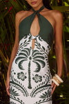 MALORY MIDI DRESS - ISLA PRINT