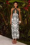 MALORY MIDI DRESS - ISLA PRINT