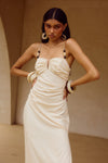 MARIANNA MIDI DRESS - CREAM