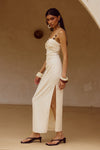 MARIANNA MIDI DRESS - CREAM
