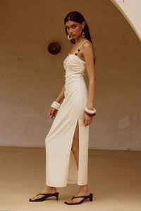 MARIANNA MIDI DRESS - CREAM