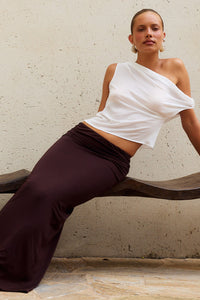 MARISA OFF SHOULDER TOP - OFF WHITE