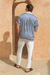 MARIUS SHIRT - WHITE/BLUE