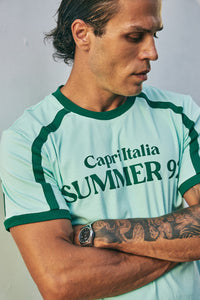MARK SHORT SLEEVE T-SHIRT - MINT/FOREST