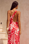 MATELO MIDI DRESS - MATELO RED
