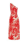 MATELO MIDI DRESS - MATELO RED