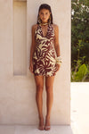 MATELO MINI DRESS - MATELO PRINT