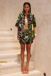 RASTIE MINI SKIRT - ARLO GREEN