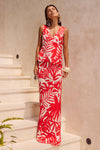 MATELO MAXI SKIRT - MATELO RED