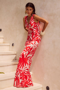 MATELO MAXI SKIRT - MATELO RED