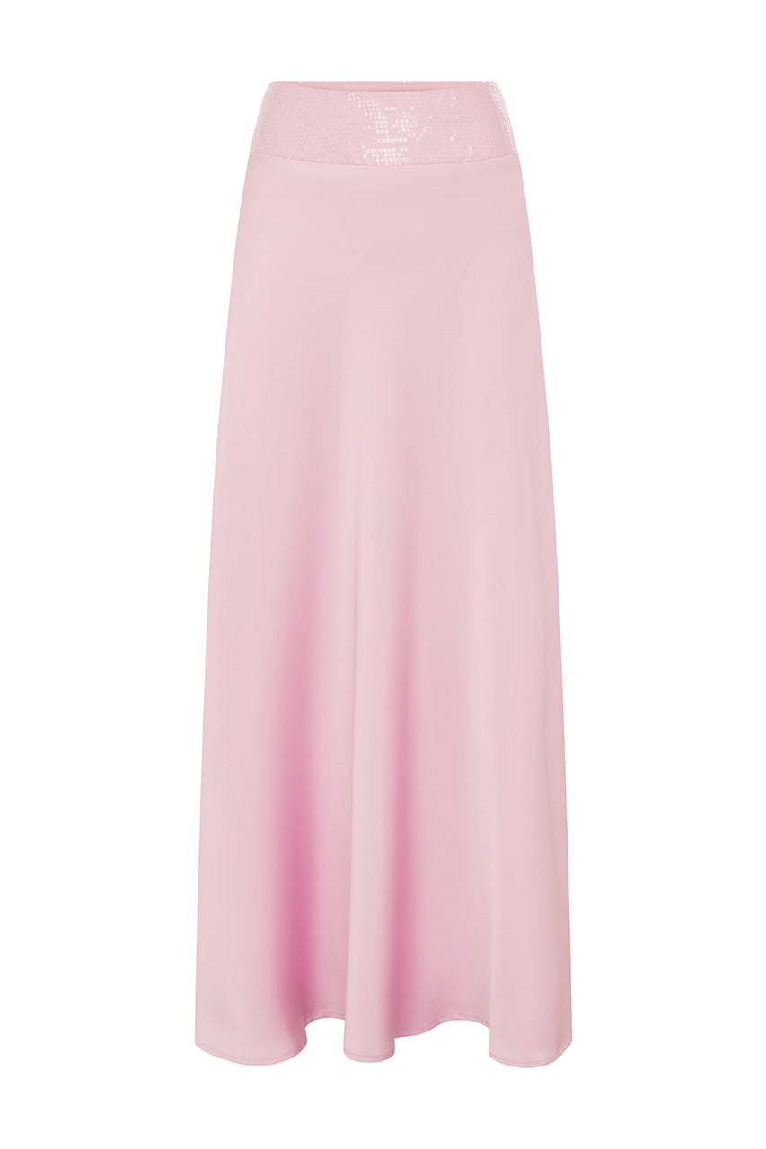 MEDINA MAXI SKIRT - MUSK