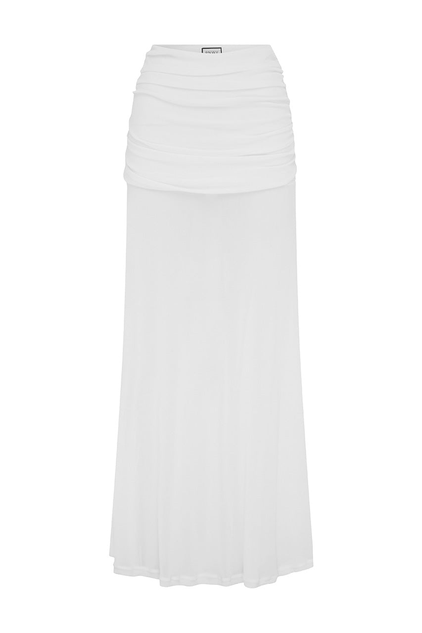 MEILA MAXI SKIRT - WHITE