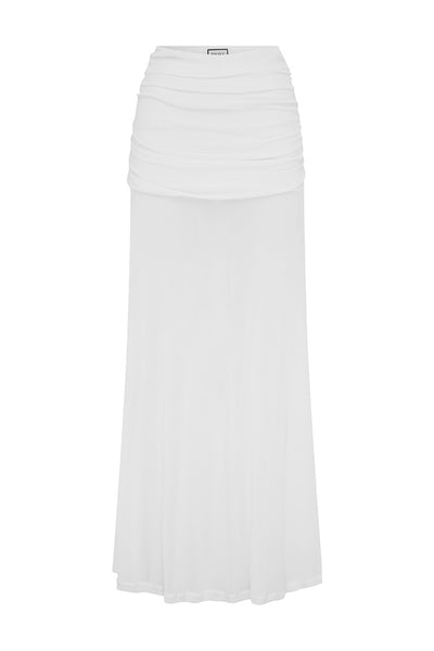 MEILA MAXI SKIRT - WHITE