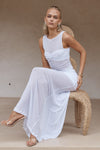 MEILA MAXI SKIRT - WHITE