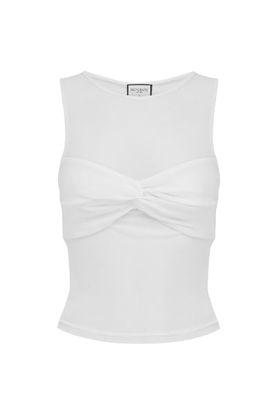MEILA TOP - WHITE