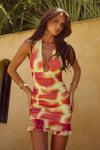 MELVINA MINI DRESS - MALINI PRINT