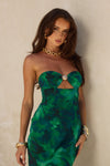 MIDALI MAXI DRESS - CALISTA GREEN