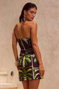 MIRANTO MINI DRESS - ARLO GREEN