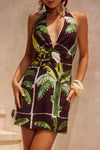 MIRANTO MINI DRESS - ARLO GREEN