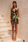 MIRANTO MINI DRESS - ARLO GREEN