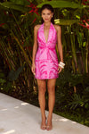 MIRANTO MINI DRESS - ARLO PINK