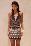 MIRANTO MINI DRESS - MILOSA BLACK