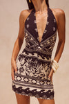 MIRANTO MINI DRESS - MILOSA BLACK