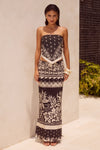 MIRANTO MAXI SKIRT - MILOSA BLACK