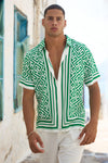 MIRKO SHORT SLEEVE SHIRT - MIRKO GREEN