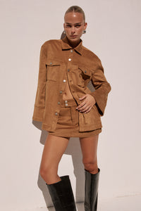 MONAH JACKET - OCHRE