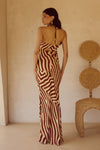 MONTIE MAXI SKIRT - MONTIE CHOC