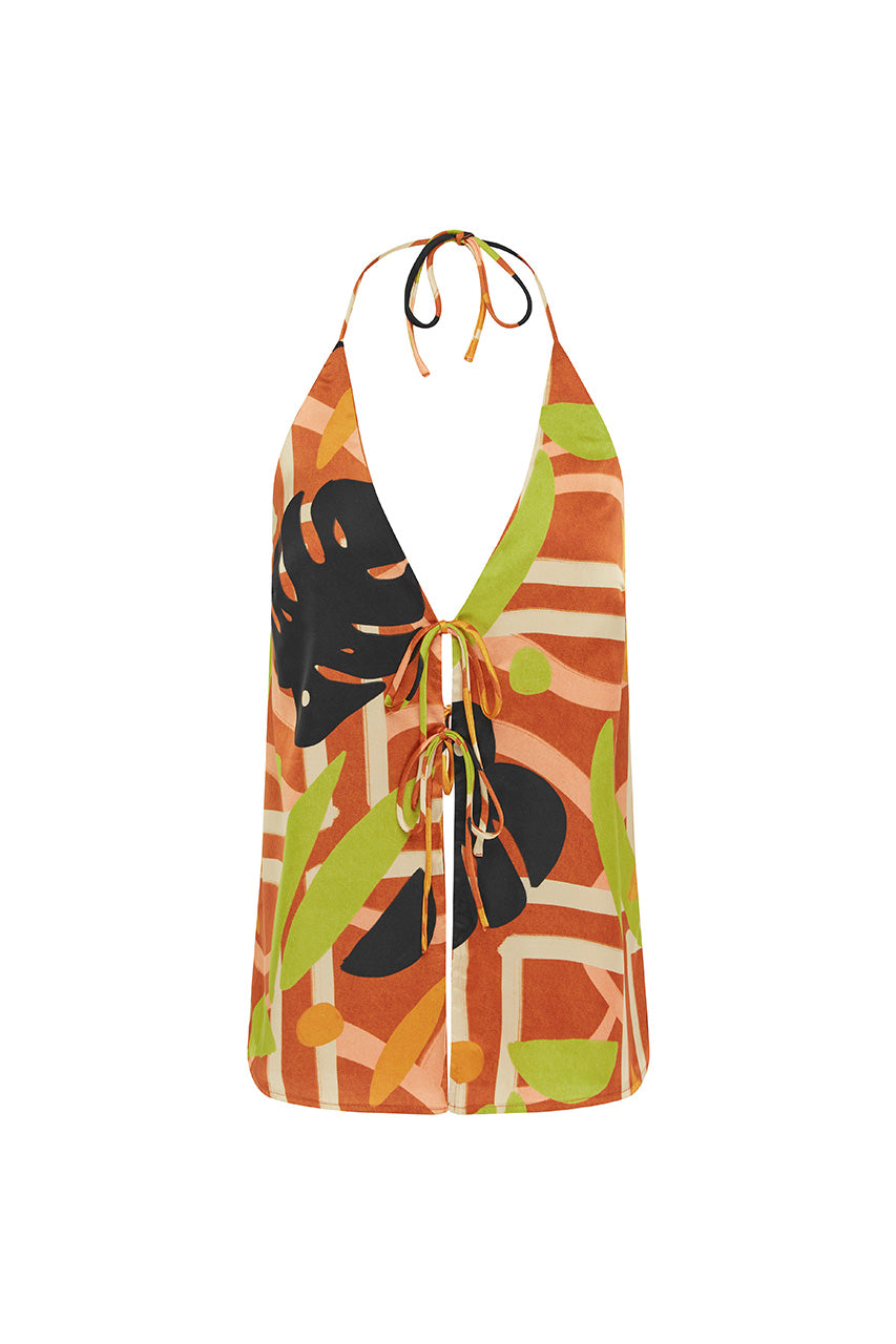 NAHLIA TOP - SACHI PRINT