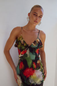 NAMARI MAXI DRESS - ASHA PRINT