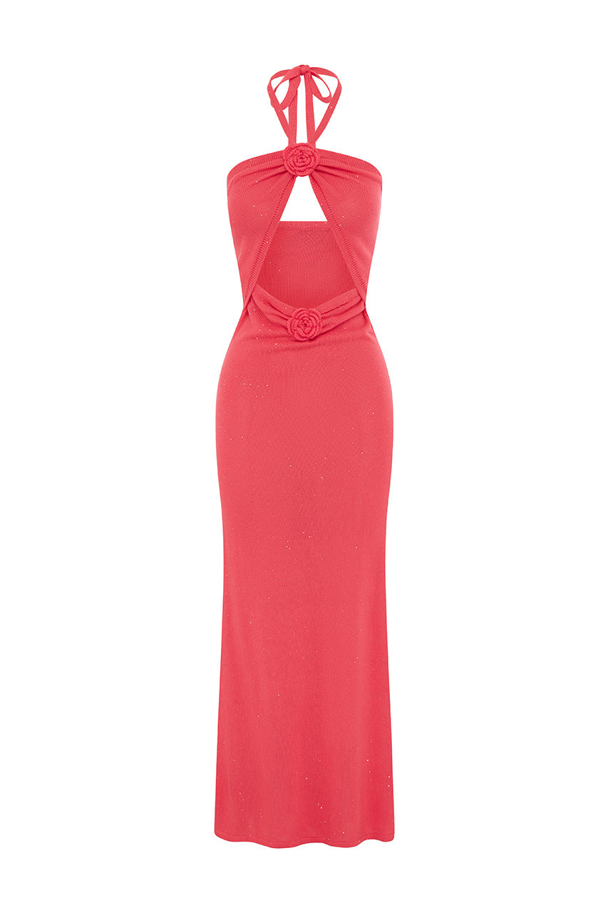NIKI MAXI DRESS - WATERMELON